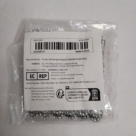 Silver Rhinestone Flower Embellishments - Picture 4 of 8